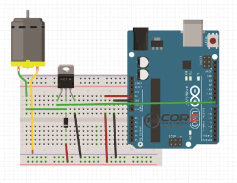 arduino mosfet wiring